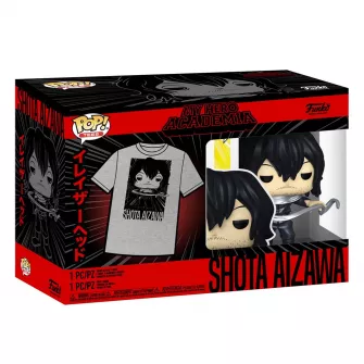 Funko POP! Figure - My Hero Academia POP! & Tee - Shota Aizawa