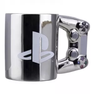 PlayStation DS4 Silver Controller Mug