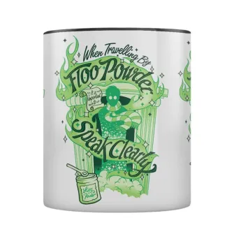 Šolje i čaše - Harry Potter (Floo Powder) Black Mug