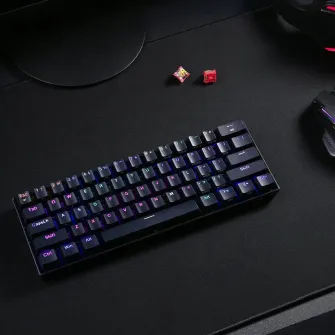 Gejmerske tastature - Draconic K530 PRO Mechanical Gaming Keyboard - BT, RGB, Brown switch, Black