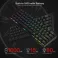 Draconic K530 PRO Mechanical Gaming Keyboard - BT, RGB, Brown switch, Black