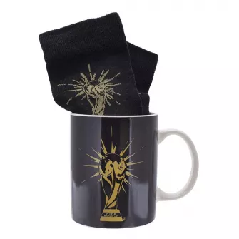Merchandise razno - FIFA Mug & Socks Black/Gold