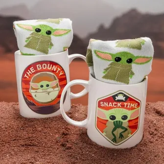 Merchandise razno - The Mandalorian - The Child Mug & Socks