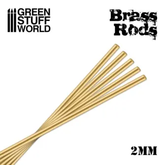 Warhammer pribor i oprema - Round Brass Rods 2mm PACKx5