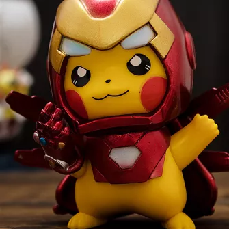 Akcione figure - Pokemon x Marvel - Ironman Pikachu (10cm)