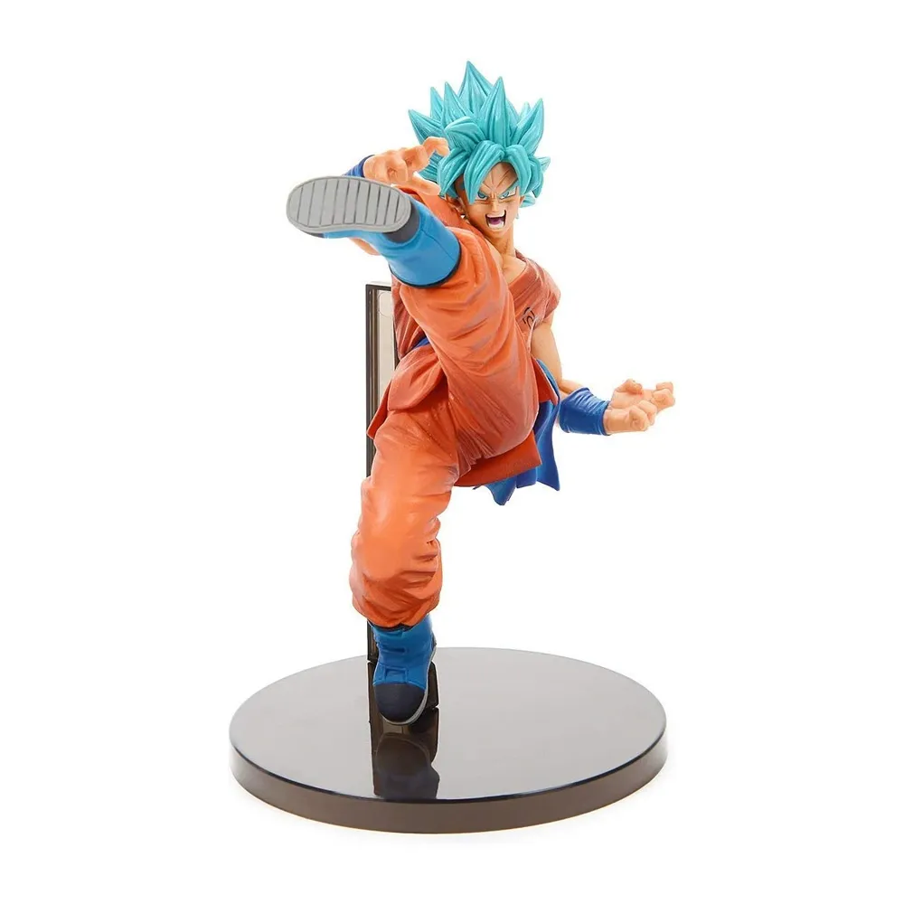Figurine Banpresto Goku Combat 14 Cm – Dragon Ball – PVC Détaillé – Collection Officielle Avec Socle