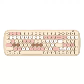 Kancelarijske tastature - MOFII Retro SK-646BTMT US Bežična tastatura - Bež