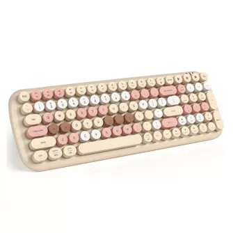 Kancelarijske tastature - MOFII Retro SK-646BTMT US Bežična tastatura - Bež