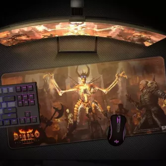 Podloge za miševe - Diablo 2 - Resurrected Mephisto XL Mousepad