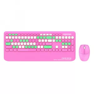 Kancelarijske tastature - GEEZER WL RETRO SMK-679395AGPK US Bežična tastatura i miš