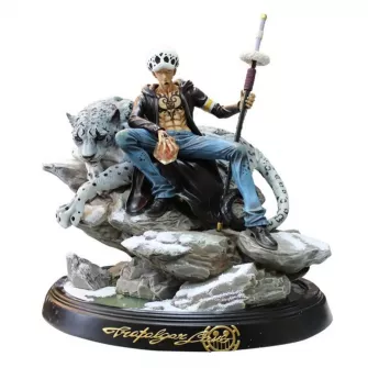 Akcione figure - One Piece - Trafalgar Law Snow Leopard Scene (28cm)