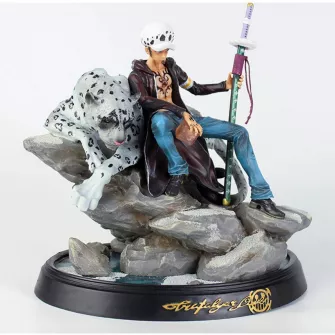 Akcione figure - One Piece - Trafalgar Law Snow Leopard Scene (28cm)