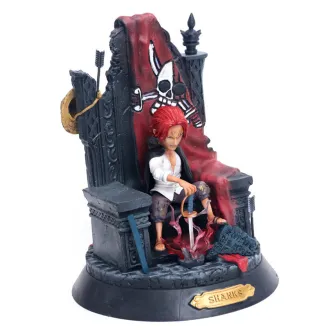 Akcione figure - One Piece - Emperor Shanks On His Throne (25cm)