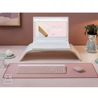 Kompleti - MK470 Slim Wireless Keyboard and Mouse - Rose - US