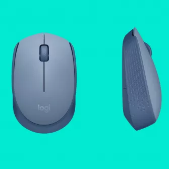Kancelarijski miševi - M171 Wireless Mouse - Blue Gray