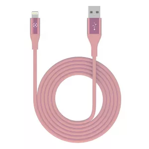 Kabl USB Lightning 1m - Pink