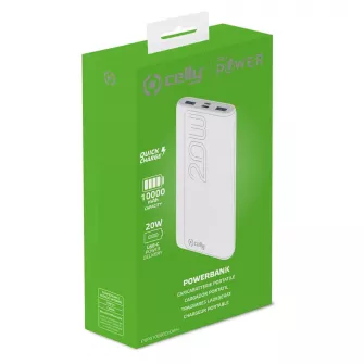 Power bank - Power Bank 20W 10000mAh - White