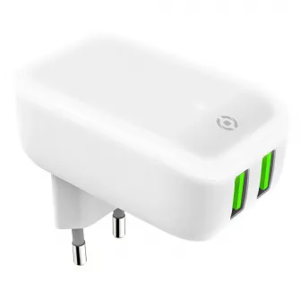 Punjači i adapteri - Wall Charger with Night Light - White