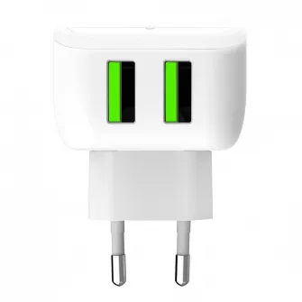 Punjači i adapteri - Wall Charger with Night Light - White