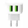 Wall Charger with Night Light - White
