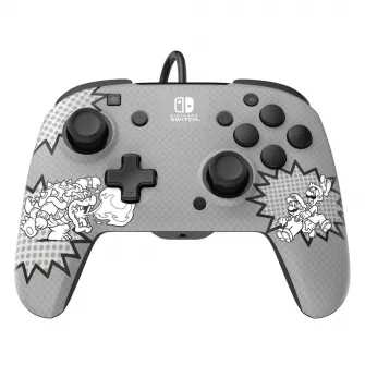 Gejmpedi - Nintendo Switch Wired Controller Rematch - Comic Mario