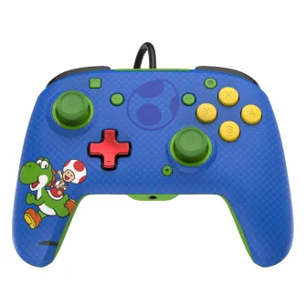 Gejmpedi - Nintendo Switch Wired Controller Rematch - Mario & Yoshi