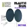 Plastic Oval Base 90x52mm- PACKx6