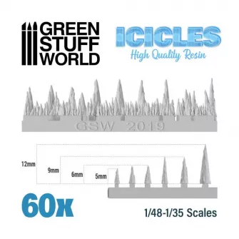 Warhammer pribor i oprema - Clear ICICLES resin set