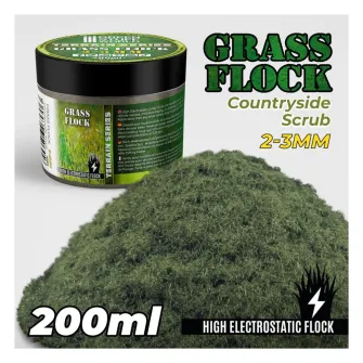 Warhammer pribor i oprema - Grass Flock - COUNTRYSIDE SCRUB 2-3mm (200ml)