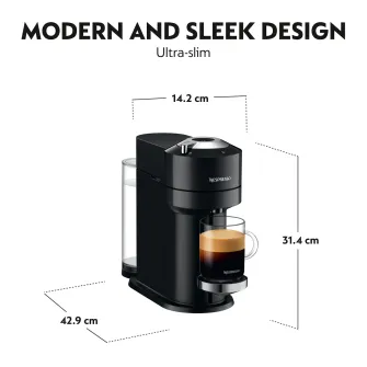 Aparati za kafu - Nespresso Vertuo Next Premium Crni aparat za kafu - GCV1-EUBKN2-S