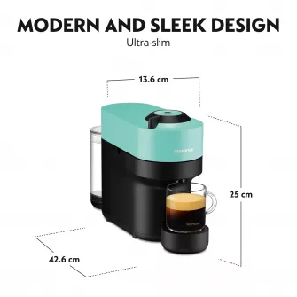 Aparati za kafu - Nespresso Vertuo Pop Aqua aparat za kafu - GCV2-EUAQNE-S