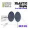Plastic Oval Base 60x35mm - PACKx6