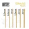Round Brass Rods 3mm PACKx5