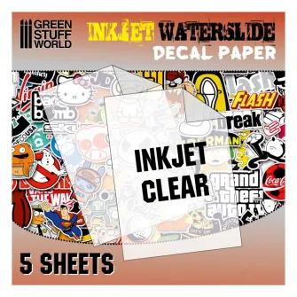 Warhammer pribor i oprema - INKJET Waterslide Decal A4-CLEAR (packx5)