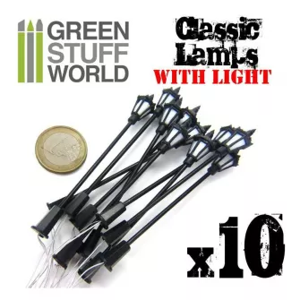 Warhammer pribor i oprema - Plastic Classic Lamps 8,50cm - PACKx10