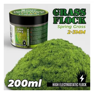 Grass Flock - SPRING GRASS 2-3mm (200ml)
