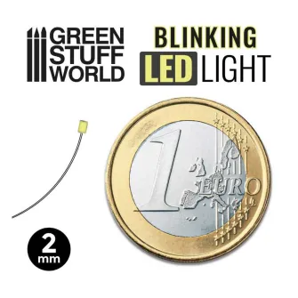 Warhammer pribor i oprema - BLINKING Cool White - 2mm (0805 SMD)