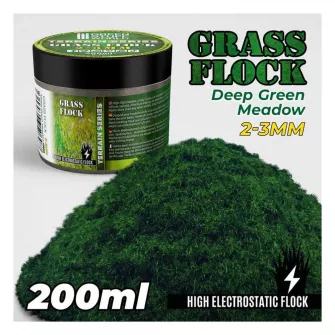 Warhammer pribor i oprema - Grass Flock - DEEP GREEN MEADOW 2-3mm (200ml)