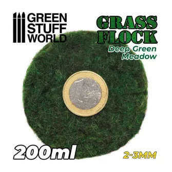 Warhammer pribor i oprema - Grass Flock - DEEP GREEN MEADOW 2-3mm (200ml)