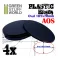 Plastic Oval Base 105x70mm - PACKx4