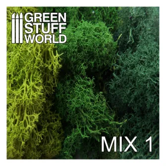 Warhammer pribor i oprema - Scenery Moss - Green Mix