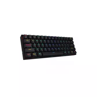 Gejmerske tastature - Draconic K530 PRO Mechanical Gaming Keyboard - BT, RGB, Red switch, Black