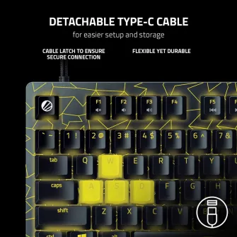 Gejmerske tastature - Huntsman V2 Tenkeyless (Red Switch) - ESL Edition - US Layout