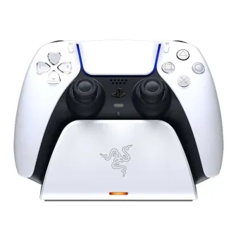 Punjači i kablovi za gejmpede - Razer Quick Charging Stand for PlayStation®5 – White
