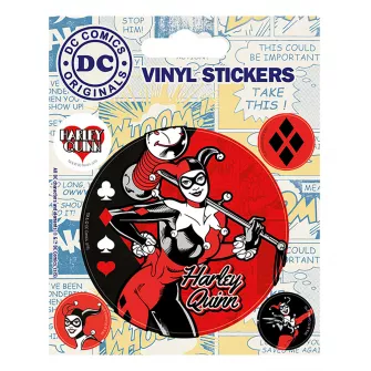 Merchandise razno - Harley Quinn (Retro) Stickers