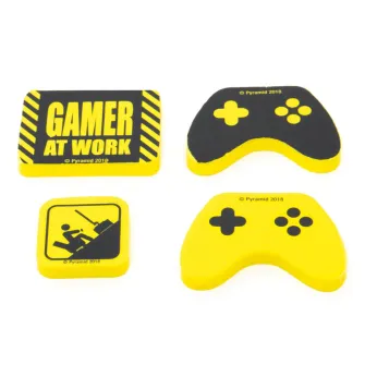 Merchandise razno - Gamer at Work Eraser Set