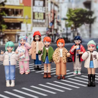 Blind Box figure - Just A Girl Nuo's Morning Series Blind Box (Single)