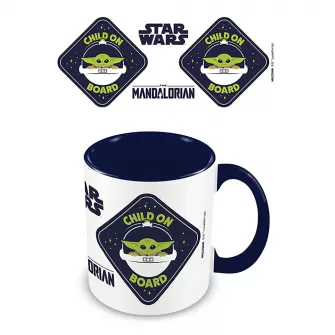 Šolje i čaše - Star Wars: The Mandalorian (Child On Board) Blue Inner C Mug