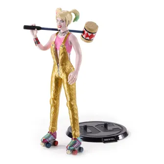 Akcione figure - DC - Bendyfigs - Harley Quinn With Mallet (Birds Of Prey)