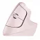 Logitech Lift Vertical Ergonomic Mouse - Rose